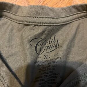 Cold Crush Olive Tee XL